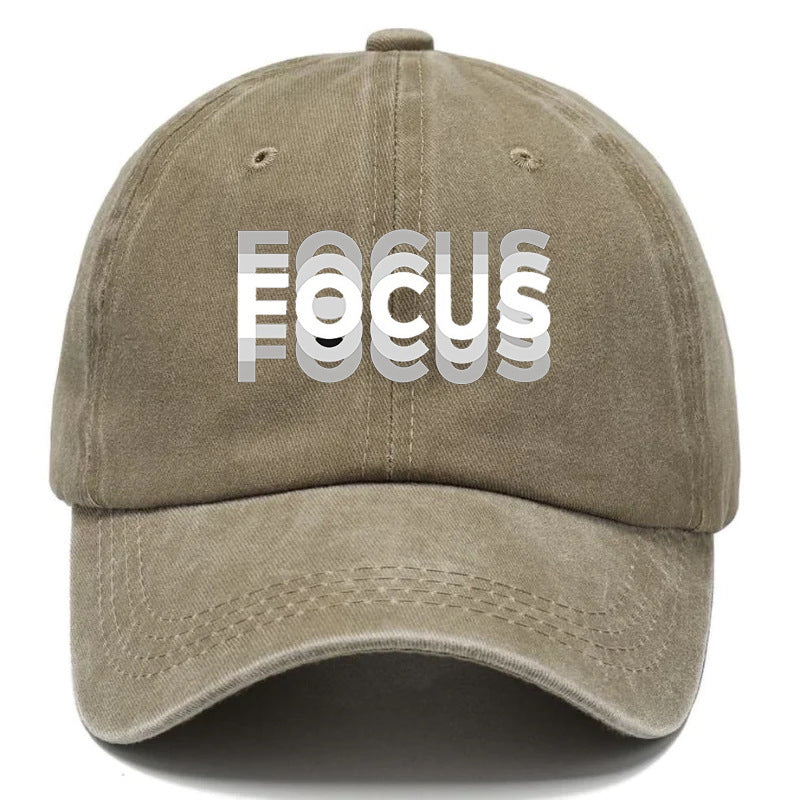 Washed All-match Letters Summer Baseball Cap