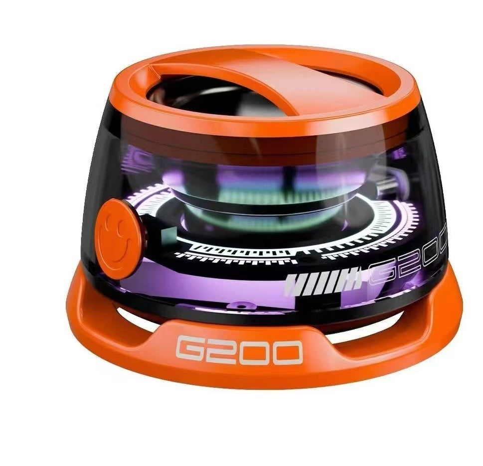 Portable Bluetooth Lighting Speaker (BT5.3) 7 Hours Playback Magnetic Phone Holder