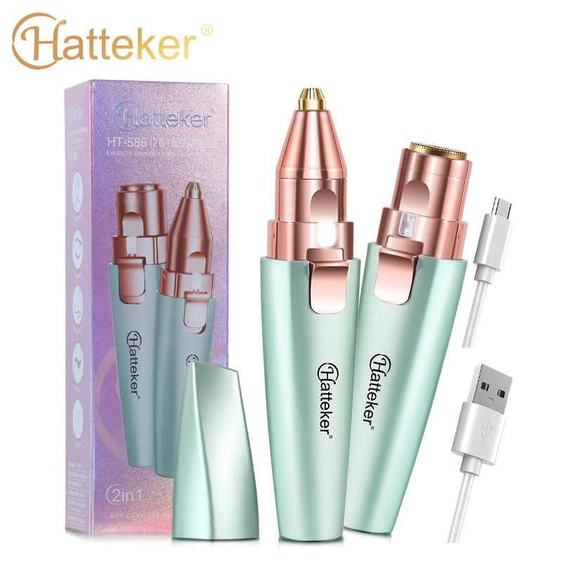 2 In 1 Electric Women Eyebrow Shaping Device