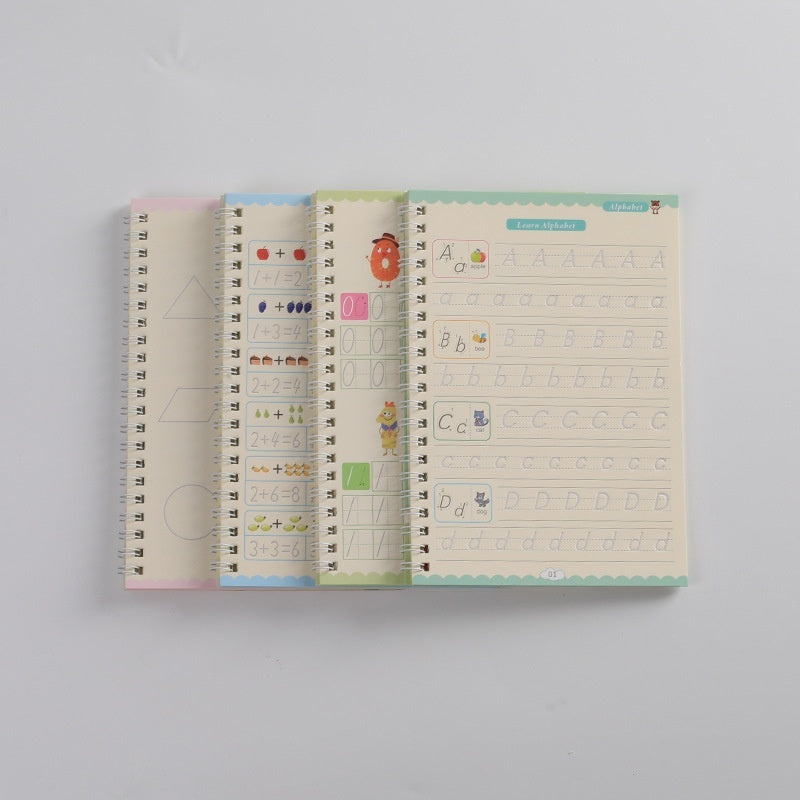 Kids Groove Magic Copybook New Full English Version Calligraphy Practice Board