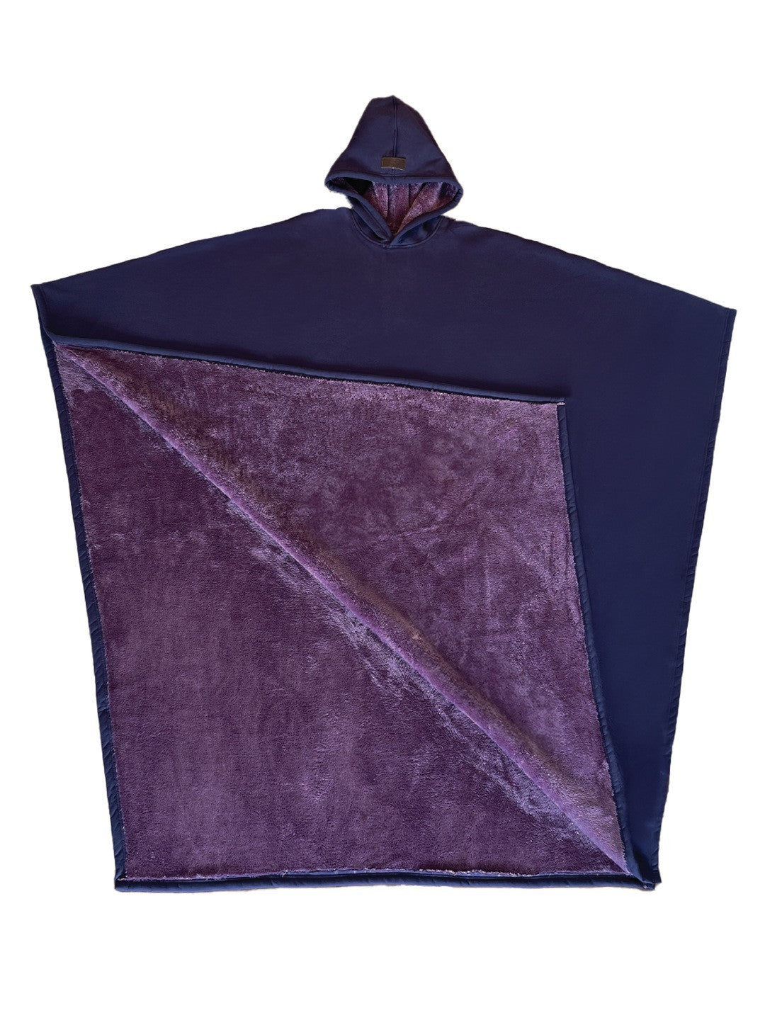 Woolen Loose Cape Batman Hoodie Blanket For Men And Women