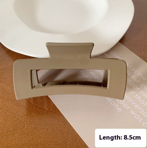 Women's Simple And Versatile Solid Color Hair Claw