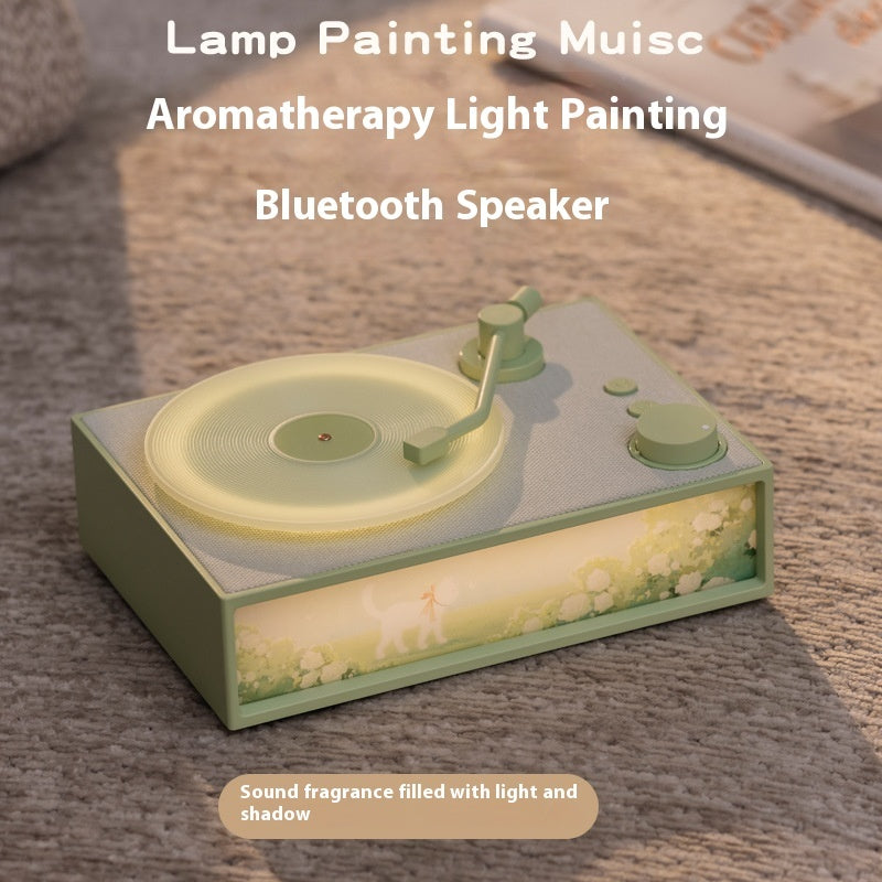 Bluetooth-Lautsprecher mit Duftvinyl für den Schreibtisch