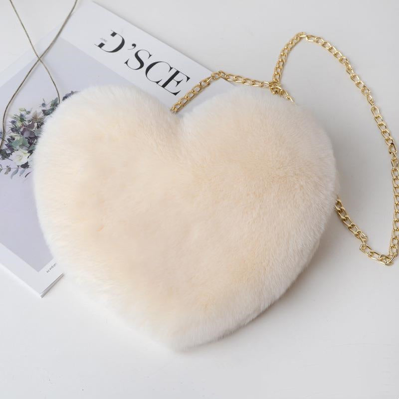 Love Plush Chain Shoulder Party Bag