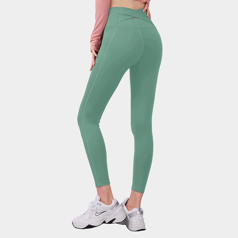 Fitness-Yogahosen, Bauchkontrolle, Leggings für Damen
