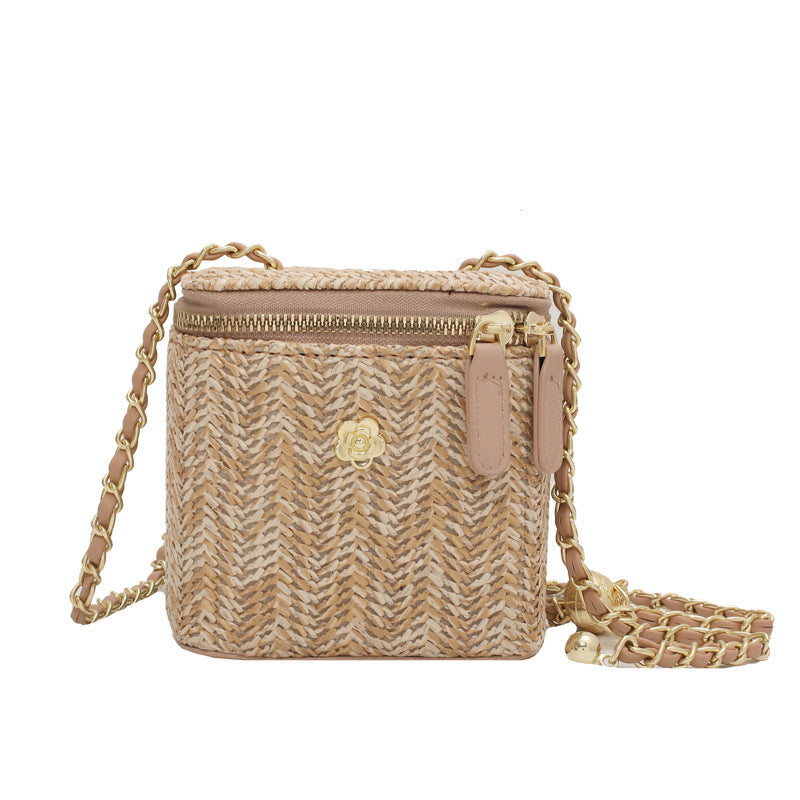Simple Box Style Bag Straw Fairy Forest Series
