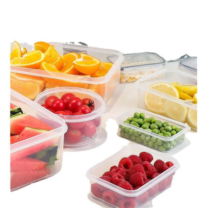 Kitchen Refrigerator Transparent Plastic Seal Box set