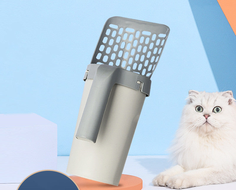 収納ボックス一体型レイジーキャットリッターシャベルセット