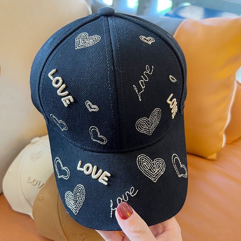 Lovers Wild Casual Sun-proof Face-looking Small Peaked Cap
