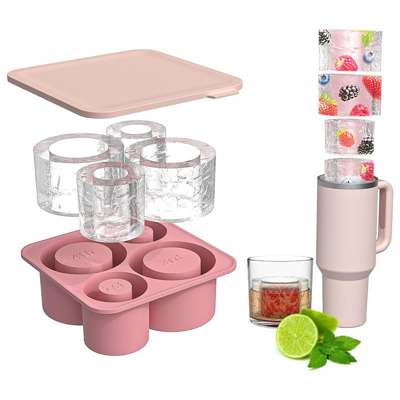 Ice Cube Mold Quick-frozen Household Edible Silicon Ice Tray