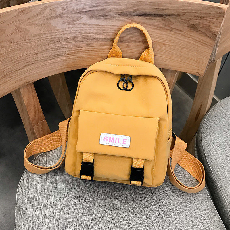 Modischer kleiner Rucksack aus Plane