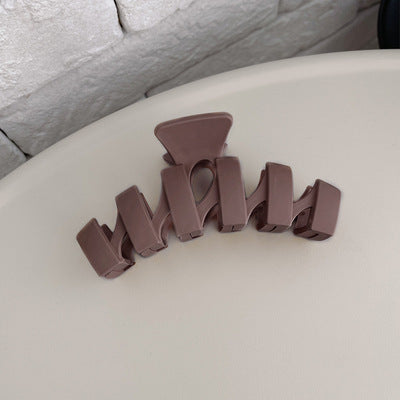 Women's Large Simplicity Grip Frosted Hair Claw