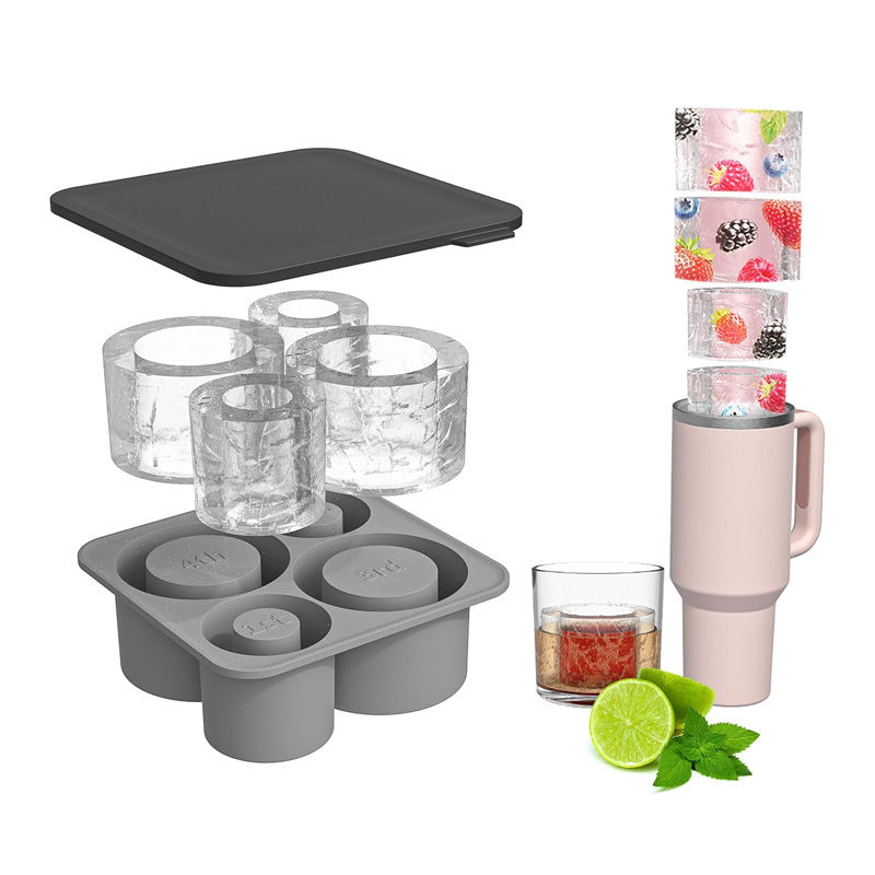 Ice Cube Mold Quick-frozen Household Edible Silicon Ice Tray