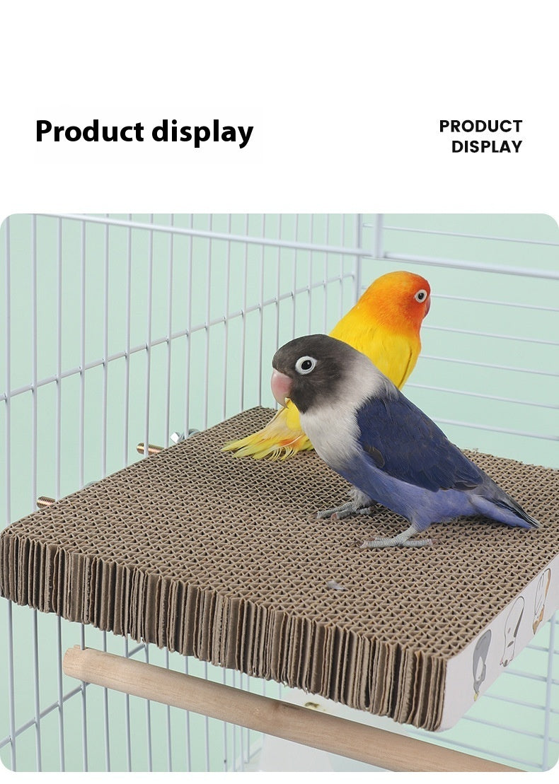 Layer Pie Haustierbettmaterial für Vogelhaustiere