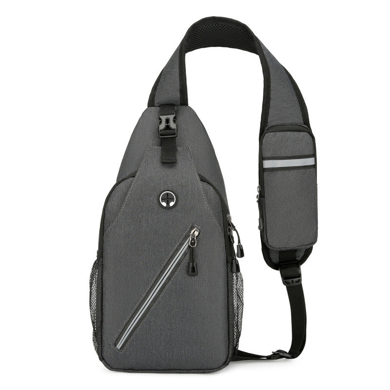 New Hard-Wearing Canvas Shoulder Messenger chest Bag
