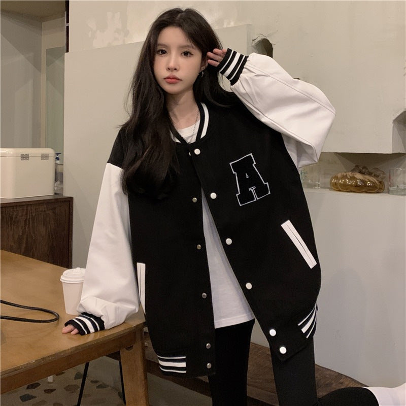 New Women Loose And Slim Tops Long-sleeved Jacket