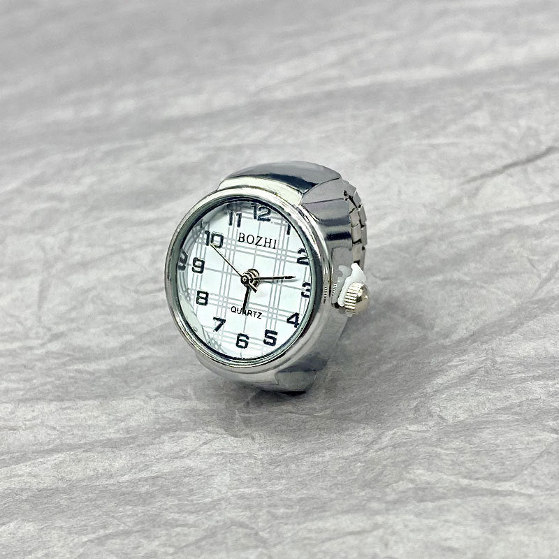 Gold And Silver Shell All-Match Ring Watches