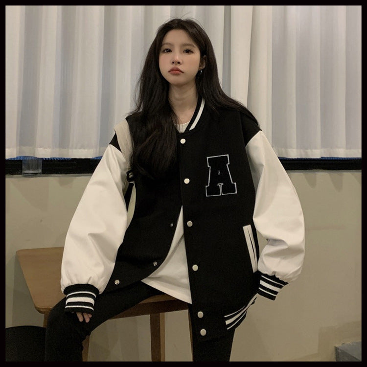 New Women Loose And Slim Tops Long-sleeved Jacket