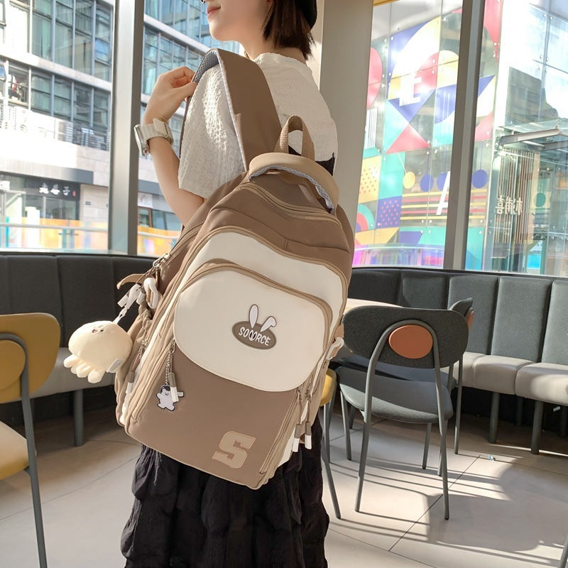 Harajuku Grundschultasche mit großem Fassungsvermögen