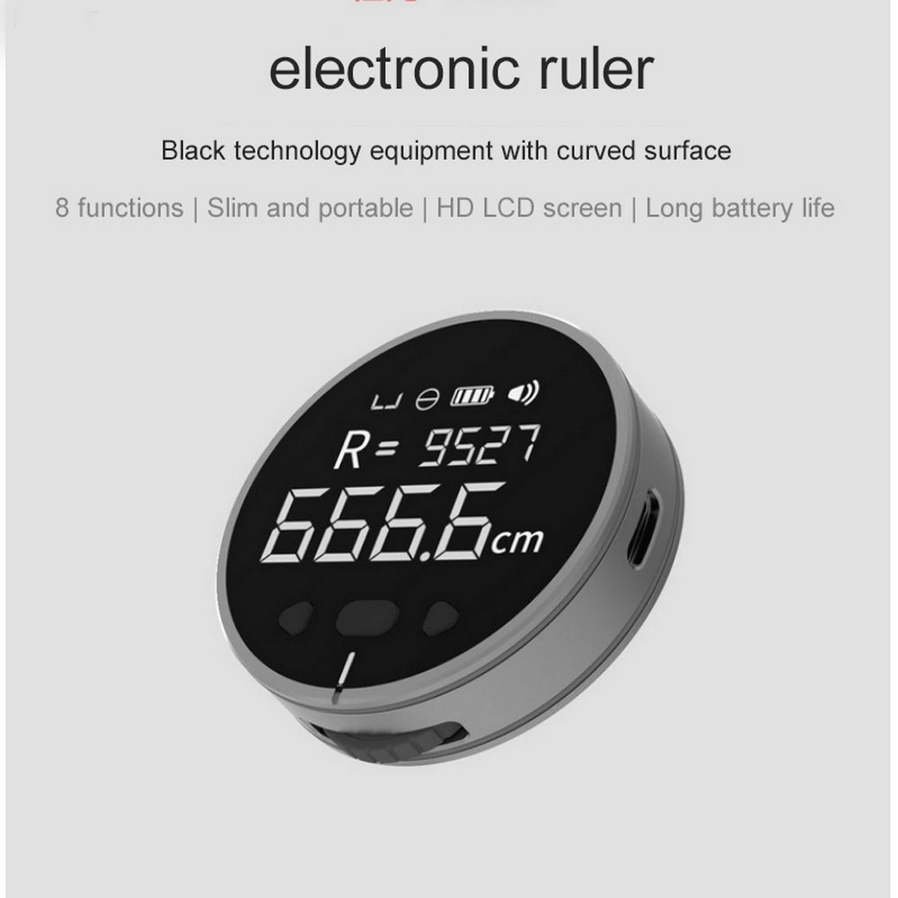 Distance Measuring High Definition Digital LCD High Precision Electronic Measuring Ruler Tool