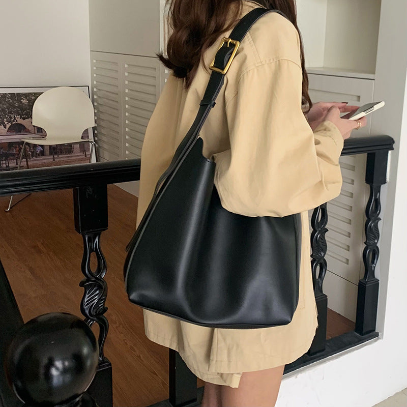 Women's Shoulder Minimalist PU Leather Bag