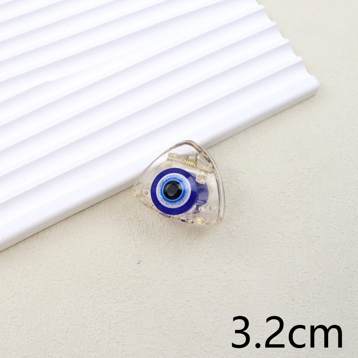 Blue Devil's Eye Hair Claw Headdress