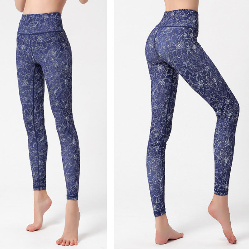 Mode Tie Dye Leggings Frauen Fitness Yoga Hosen