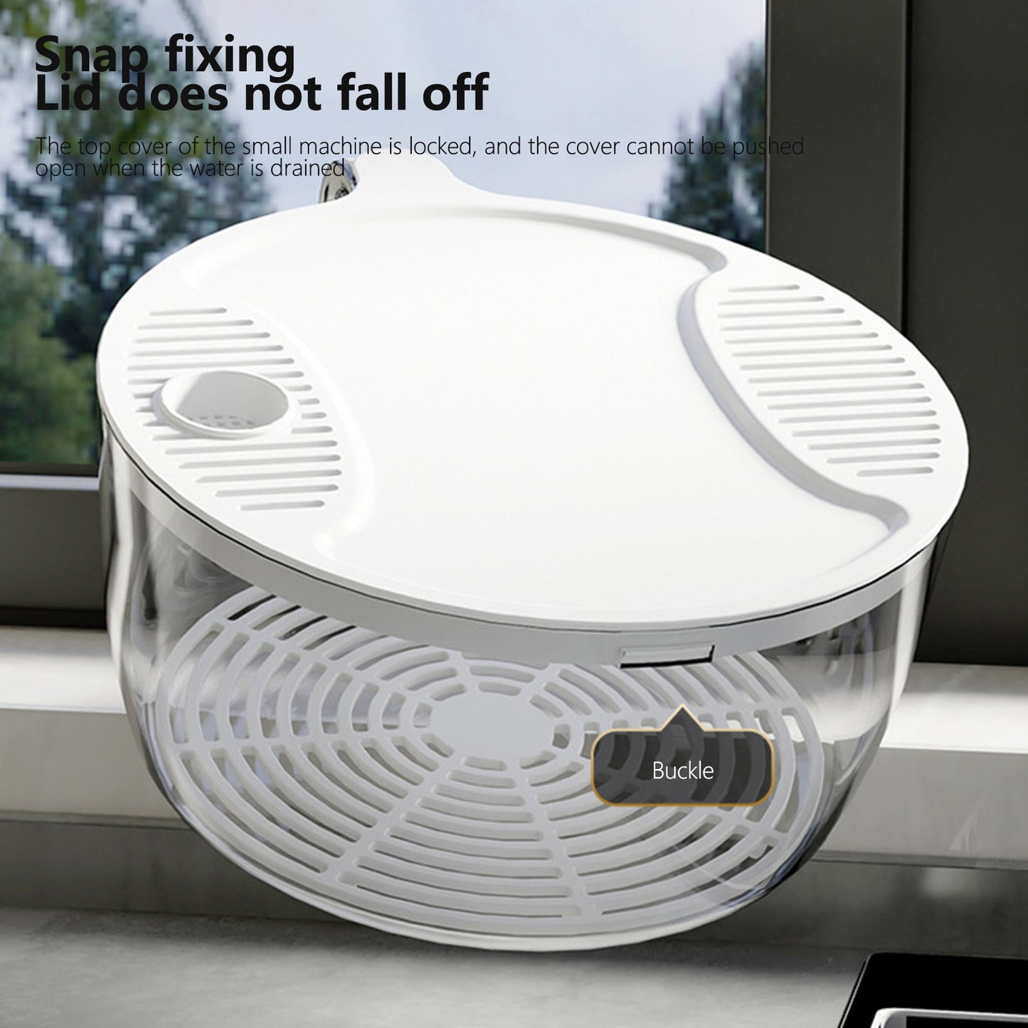 Multifunctional Drainage Basin For Domestic Kitchen Rice Fruit Washing