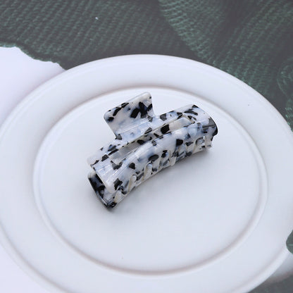 Acetate Medium Hollow Square Hair Claw