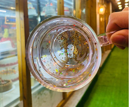 Heat Insulation And Anti-scald Handle Cups For Lovers Gift