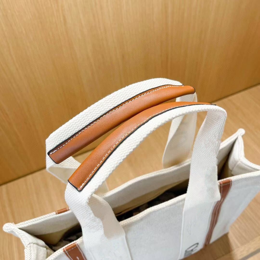 Tote One Shoulder Korean Version Of Large-capacity Canvas  Bag