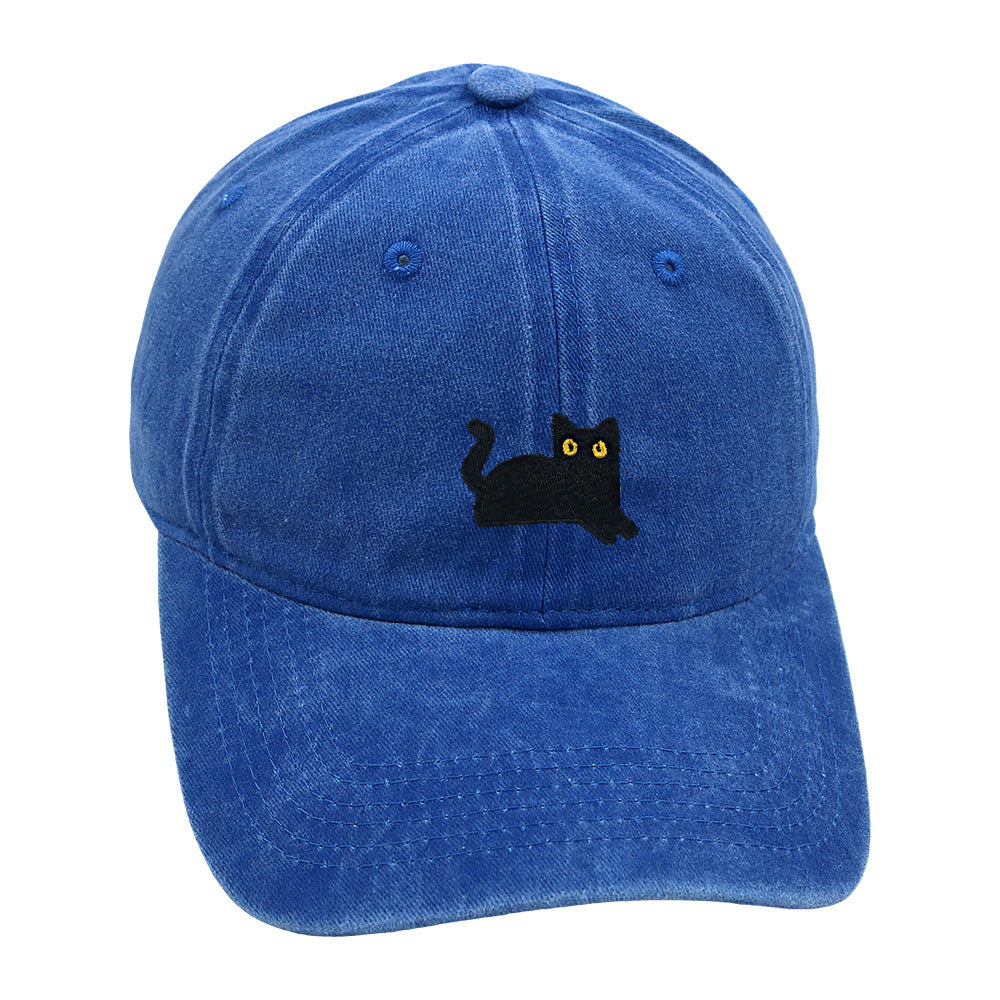 Retro Distressed Men And Women Peaked Cap