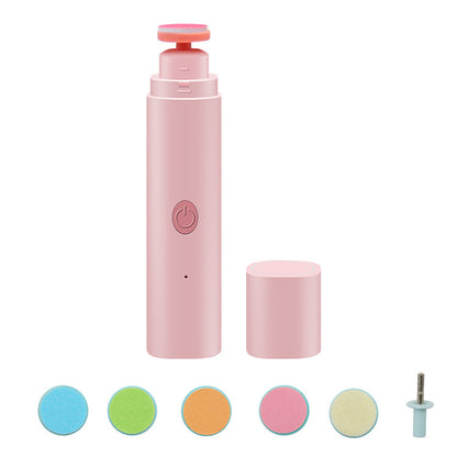 Baby Nail Care Multi-grinding Head with Built in Flashlight