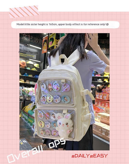 Large Capacity Transparent Shoulder Bag