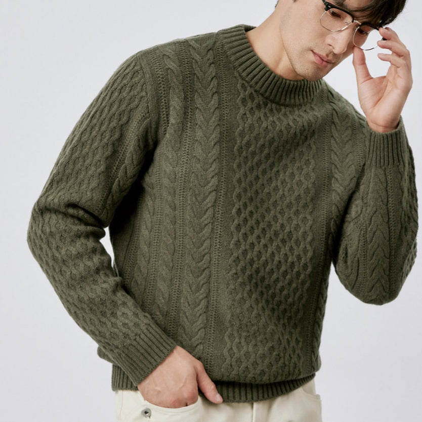 MONARCH CABLE KNIT SWEATER
