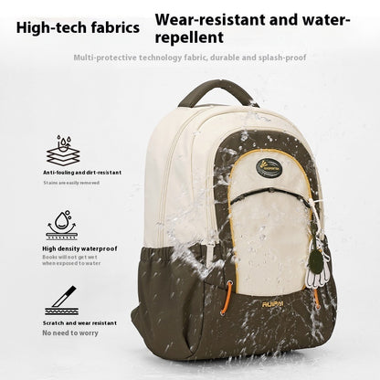 Travel Lightweight And Large Capacity Leisure Backpack Burden Reduction Spine Protection