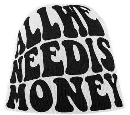 Letter Beanie Hat For Men And Women Hip Hop Style