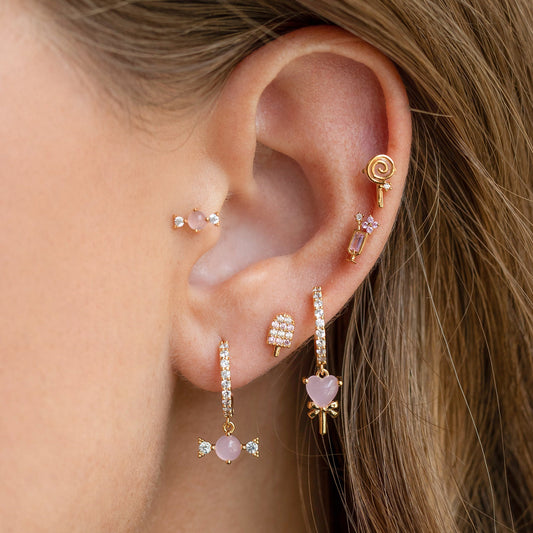 Summer Ice Cream Drink Style Earings Set