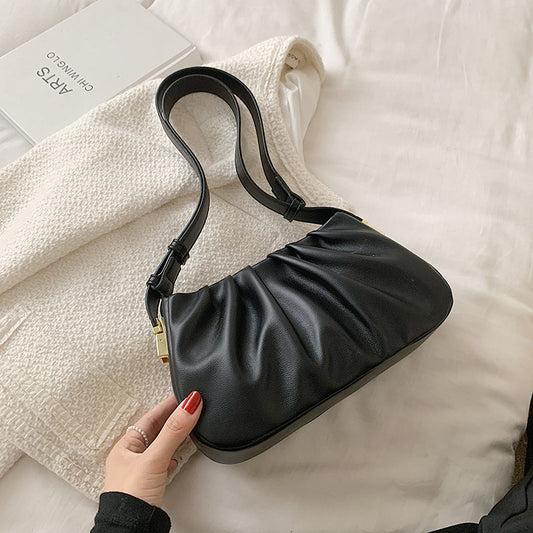 Pleated Cloud Niche Texture Shoulder Underarm Bag