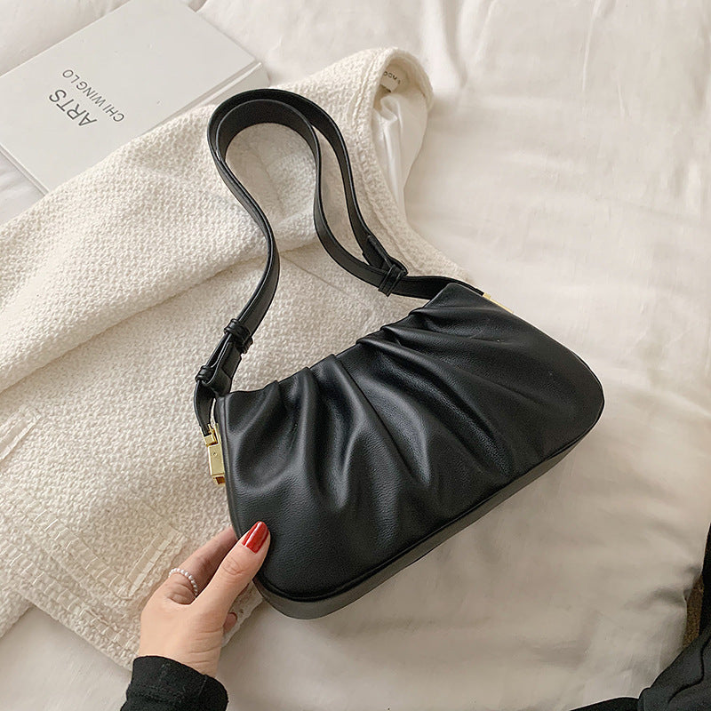 Pleated Cloud Niche Texture Shoulder Underarm Bag