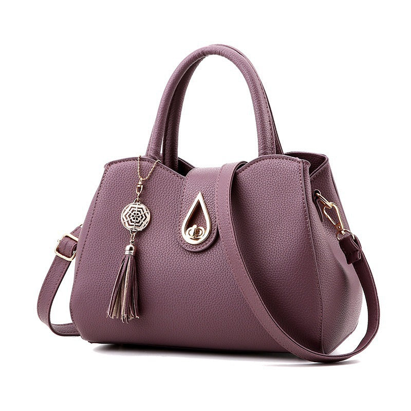 Women Tassel High Quality PU Leather Bag
