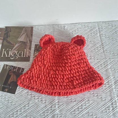 Cute Devil Horn Wool Hat