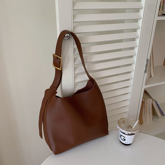Women's Shoulder Minimalist PU Leather Bag