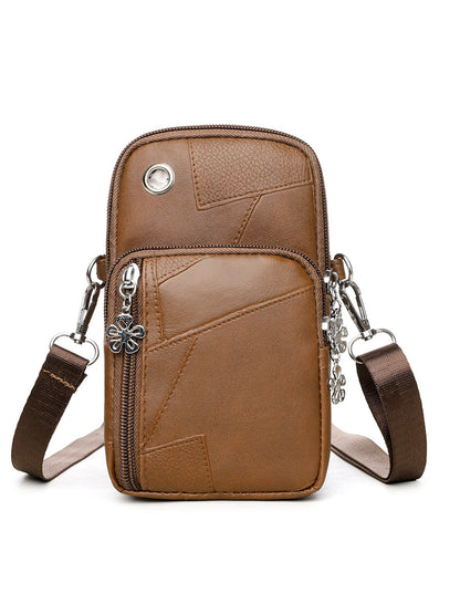 Stylish Simple And Versatile Mini Cell Phone Bag Vertical