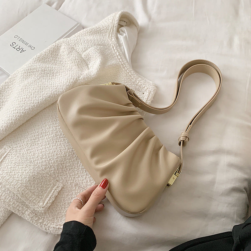 Pleated Cloud Niche Texture Shoulder Underarm Bag