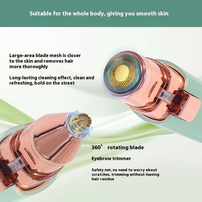 2 In 1 Electric Women Eyebrow Shaping Device