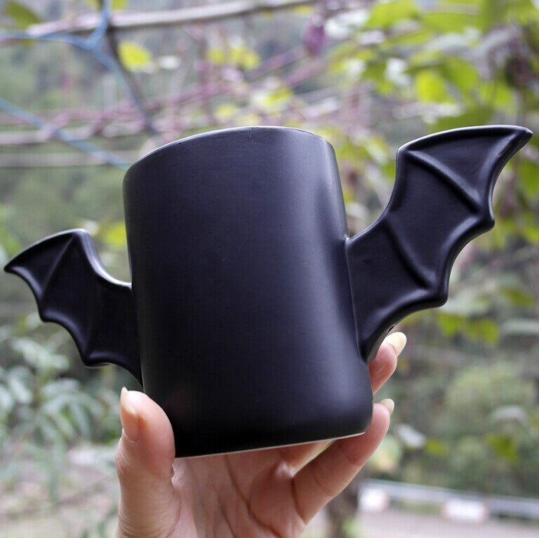 Bat Wing Handle Mug