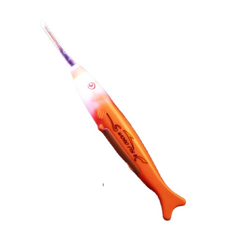 ベビーセーフティケア 漫画の魚 多機能スプーンステーキ耳クリーナー