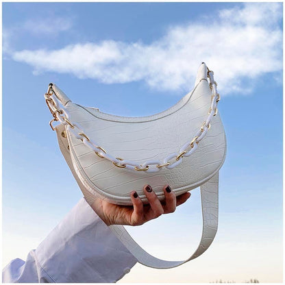 Crossbody baguette dumplings Bag