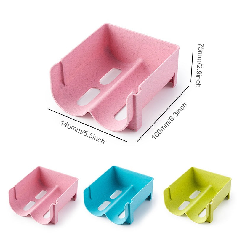 Refrigerator food sorting and finishing rack